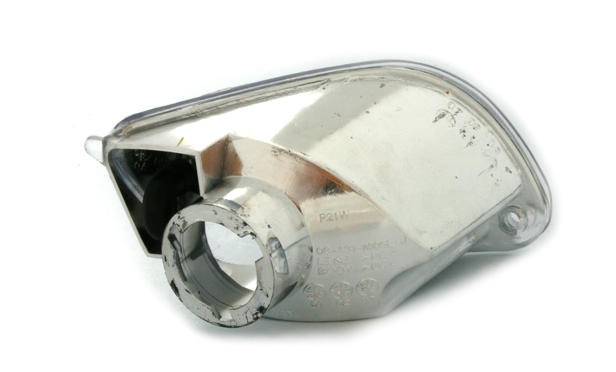 Frontblinker für Ford Focus 1 in Klarglas Schwarz