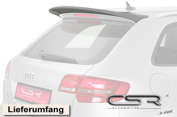 CSR Heckspoiler für Audi A3 8PA Sportback