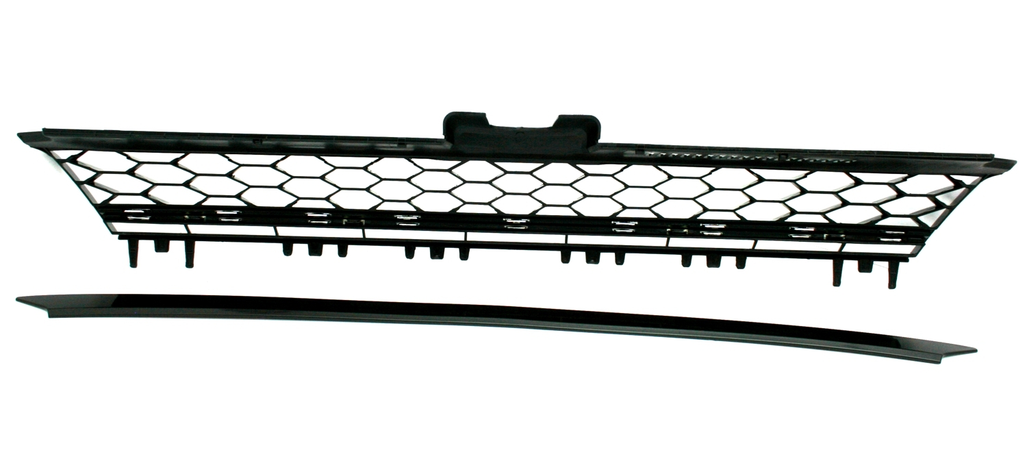 Kühlergrill für VW Golf 7 mit roter Leiste