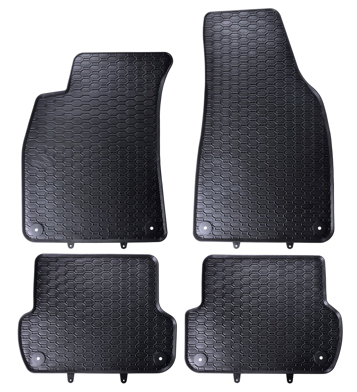 Gummifußmatten für Audi A4 B6