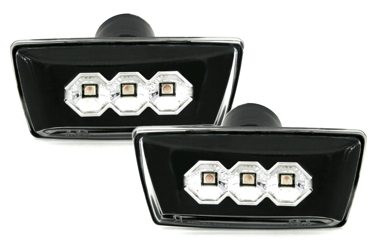 LED Seitenblinker für Opel Astra H in Schwarz