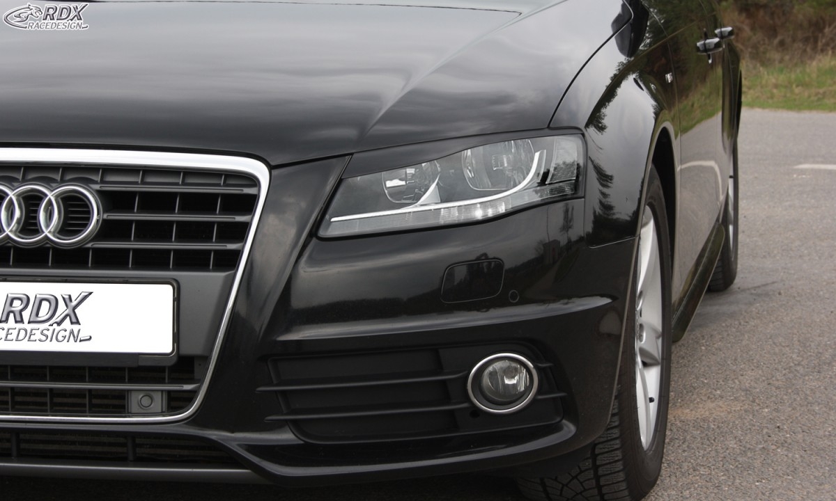 RDX Scheinwerferblenden Set für Audi A4 B8 / 8K