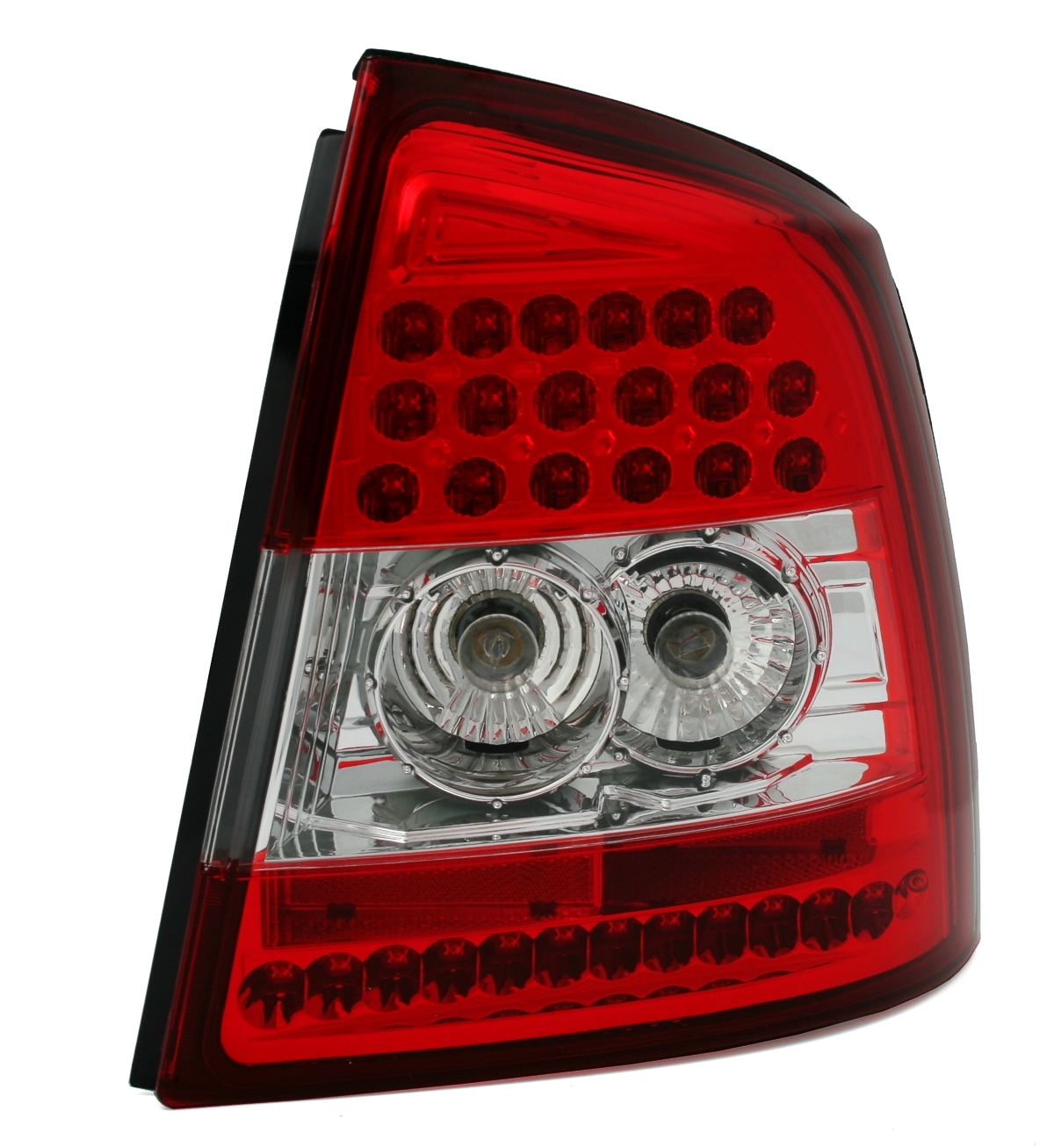 LED Rückleuchten für Opel Astra G in Rot Weiss