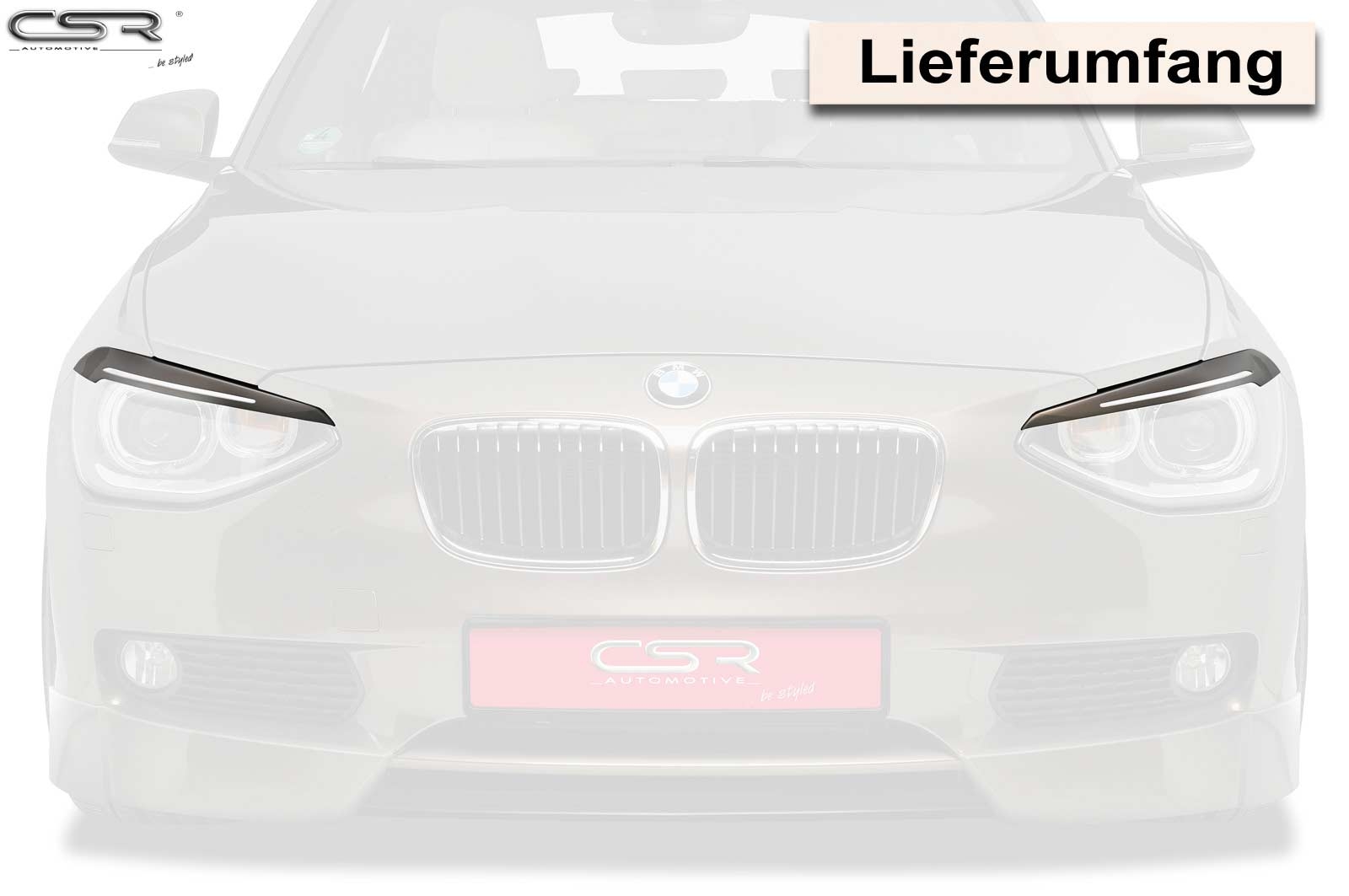 CSR Scheinwerferblenden für 1er BMW F20 / F21