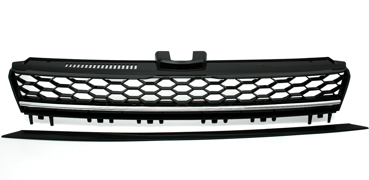 Kühlergrill für VW Golf 7 mit Chromleiste