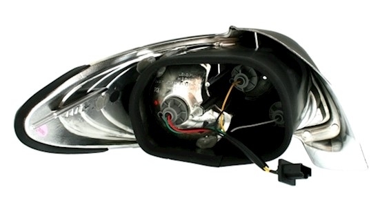 Rückleuchten für Peugeot 206 Cabrio in Chrom