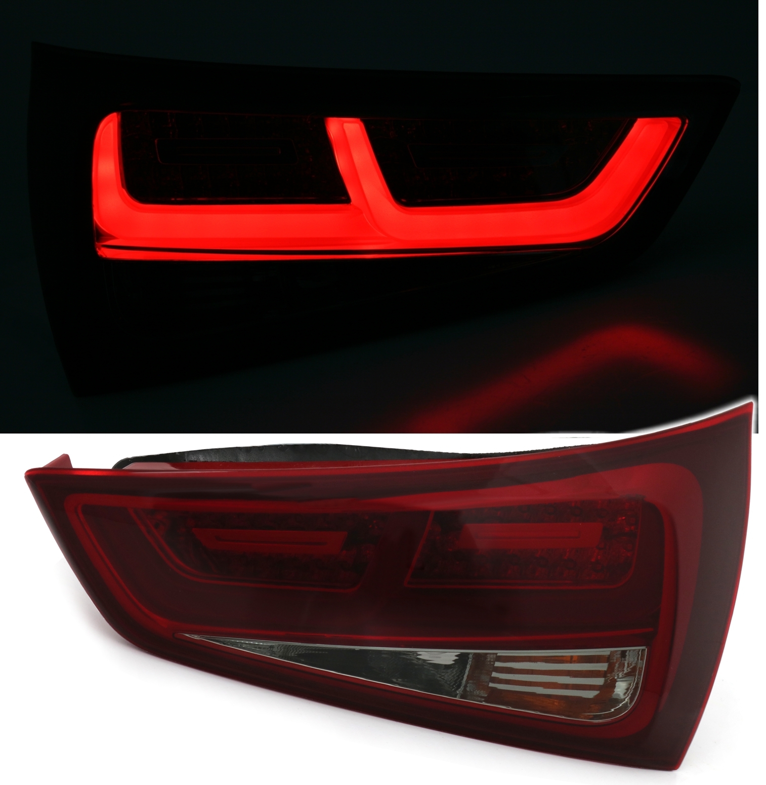 LED Rückleuchten Set für Audi A1 in Dunkelrot