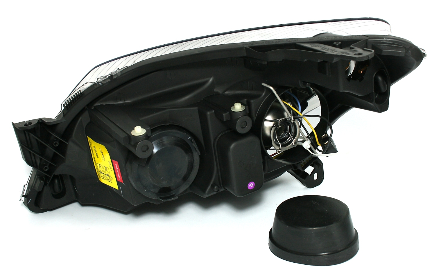 Angel Eyes Scheinwerfer für Opel Astra H in Schw.