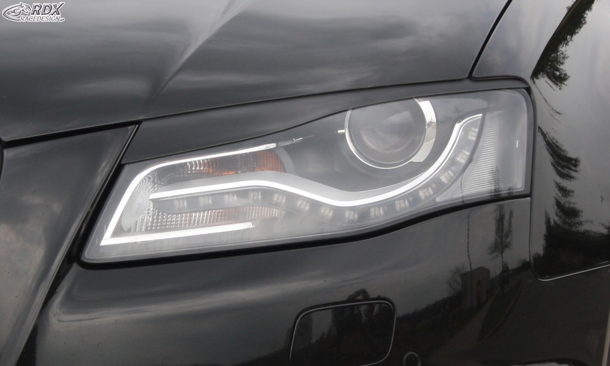 RDX Scheinwerferblenden Set für Audi A4 B8 / 8K