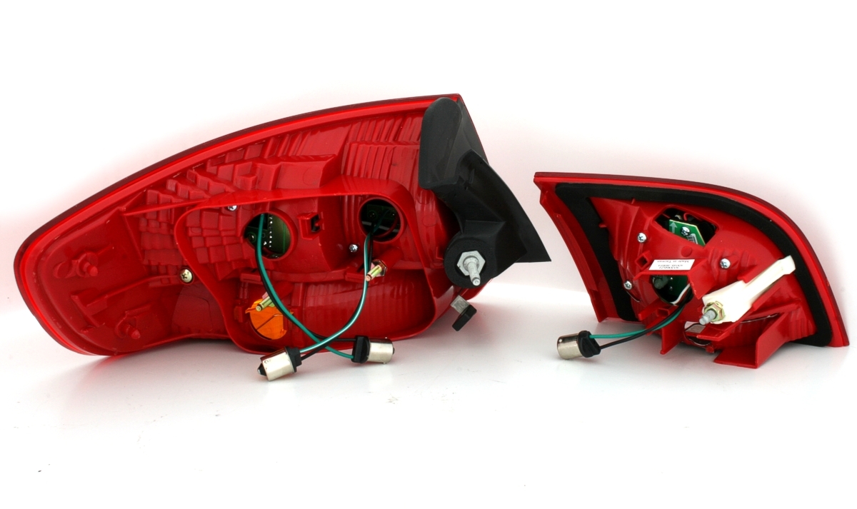 LED Rückleuchten für Audi A3 8PA in Rot-Weiss