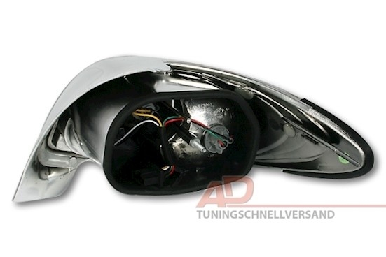 Rückleuchten für Peugeot 206 in Chrom             