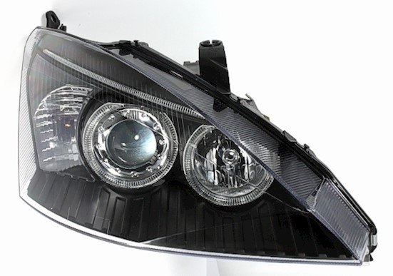 Angel Eyes Scheinwerfer für Ford Focus 1 in Schw.