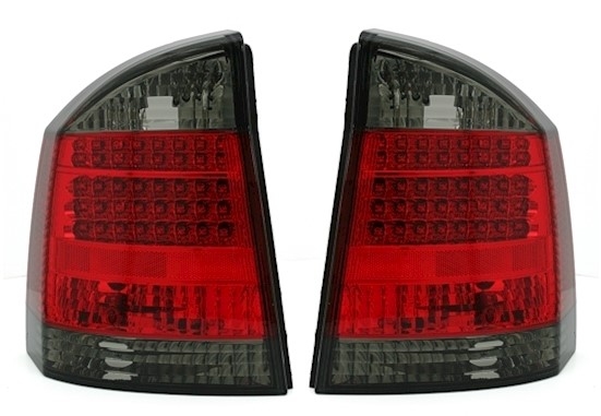 LED Rückleuchten für Opel Vectra C in Rot-Smoke