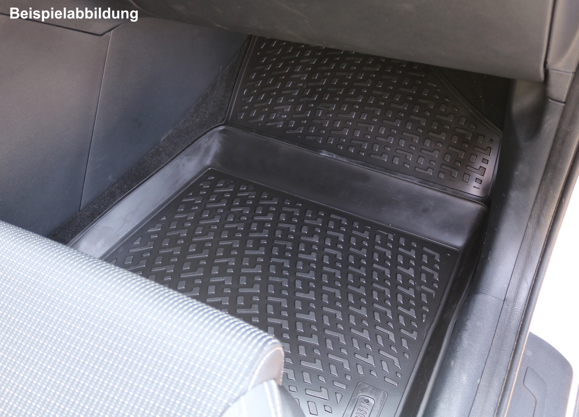 Gummifußmatten für Mercedes W176