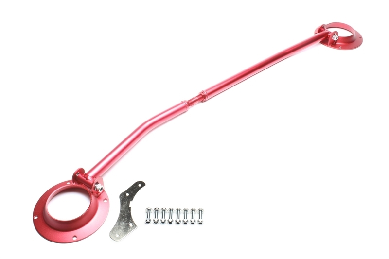 Alu Domstrebe für VW Golf 2 / Jetta 2 in Rot
