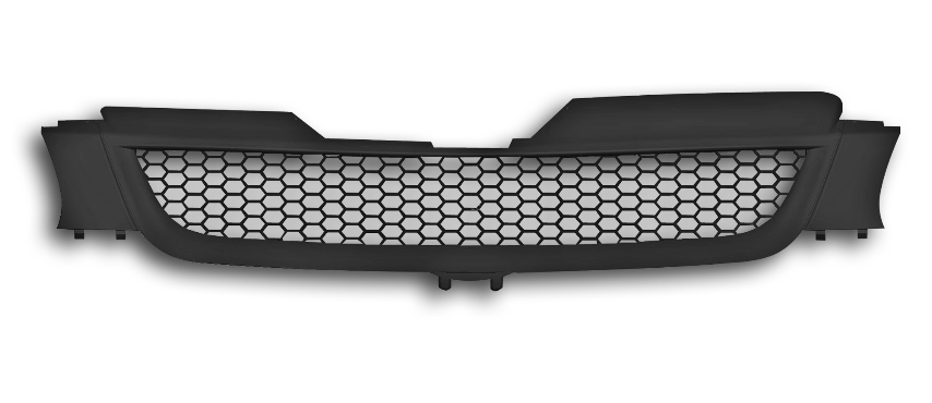 Kühlergrill ohne Emblem für VW Golf 5 in Schwarz