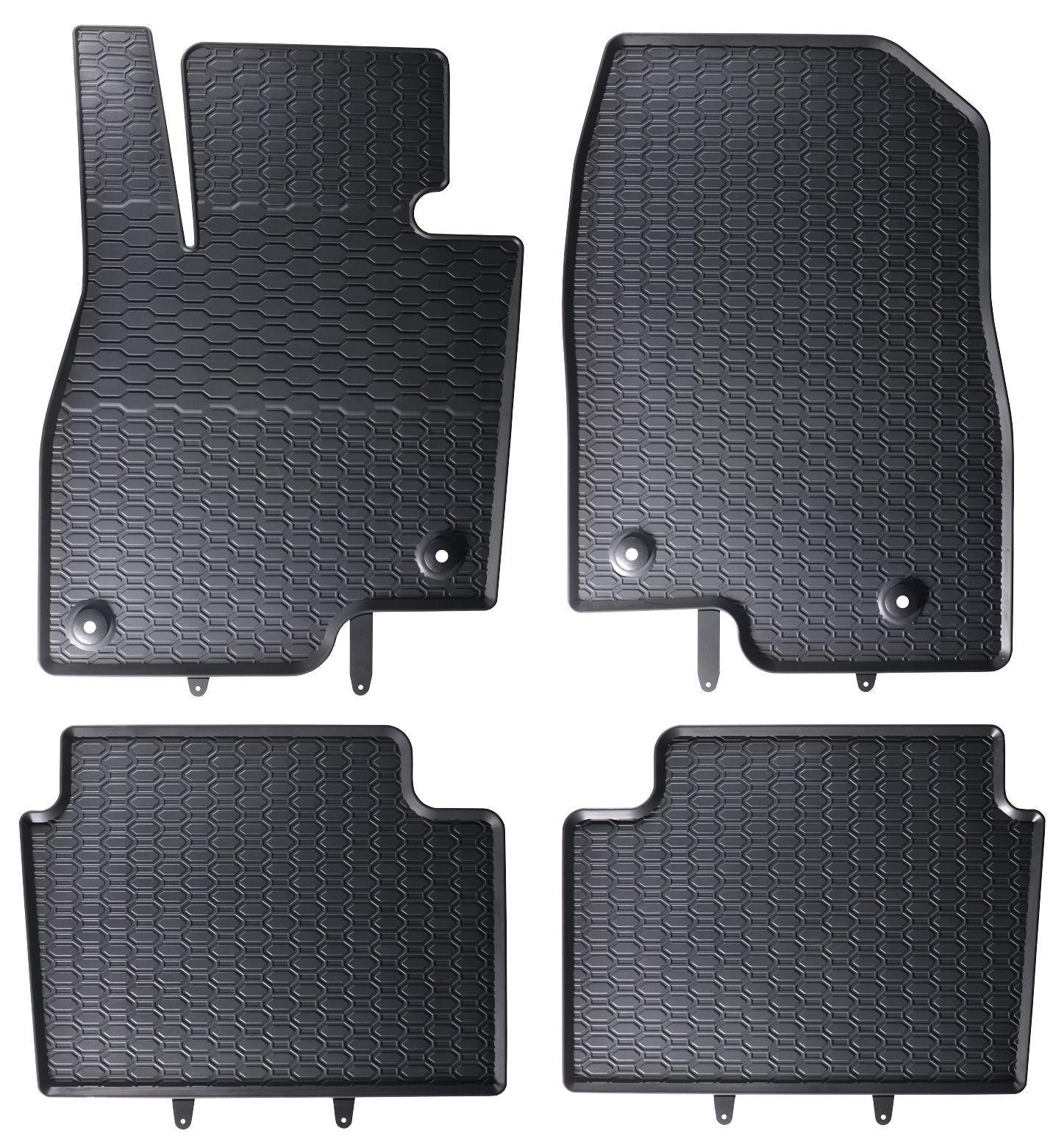 Gummifußmatten für Mazda 3 III + Mazda 6 III Kombi
