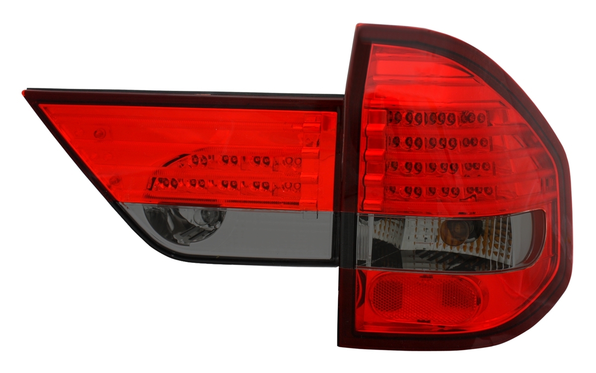 LED Rückleuchten für BMW X3 E83 in Rot-Smoke