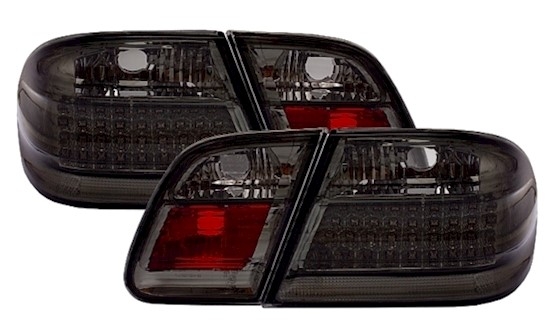 LED Rückleuchten für Mercedes W210 in Schwarz
