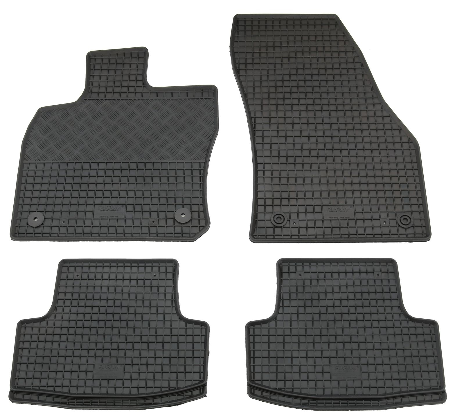 Gummi Fußmatten für Seat Ateca Audi Q2