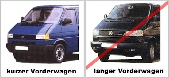 Frontblinker für VW T4 in Weiß / links