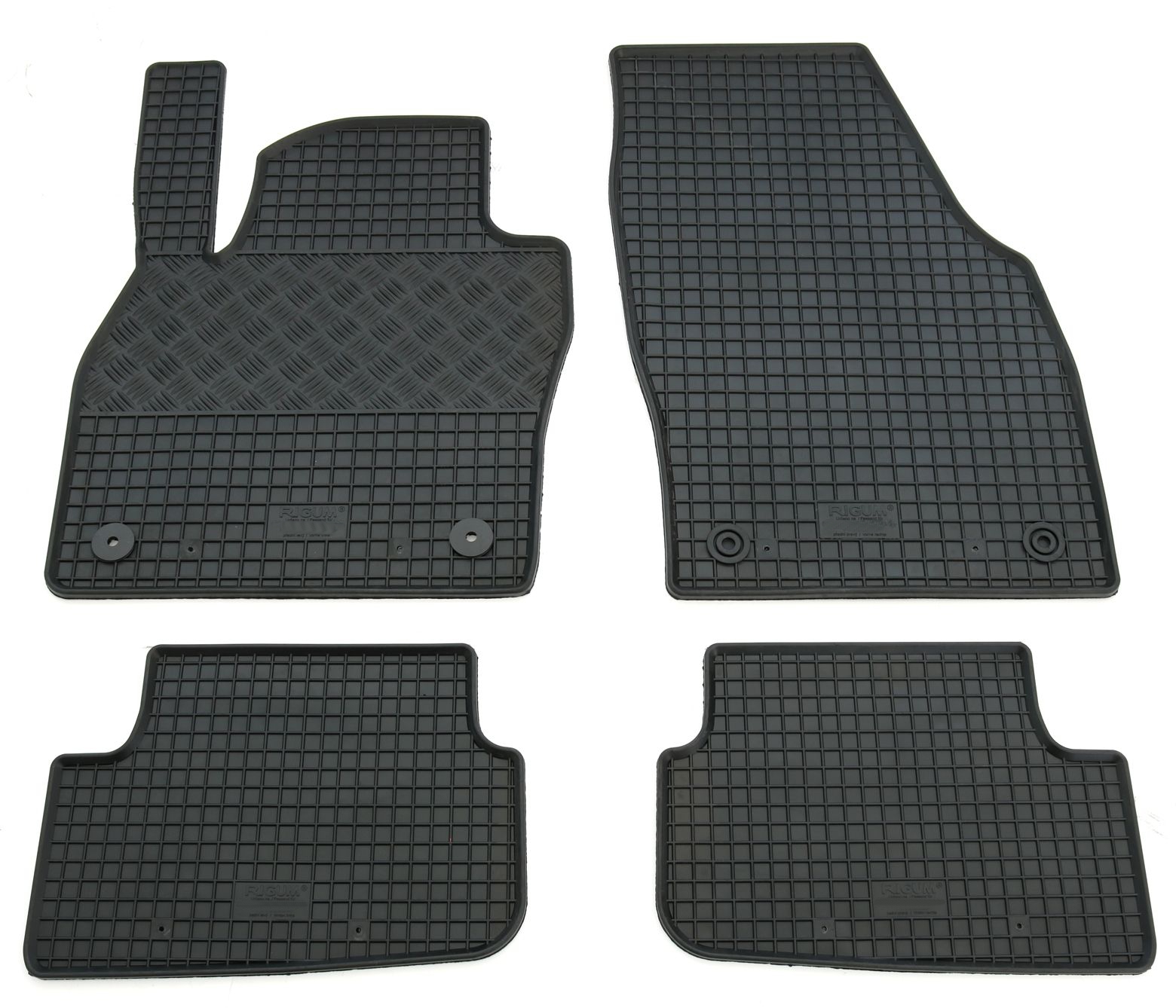 Gummi Fußmatten für Seat Ibiza Arona / VW Polo 2G