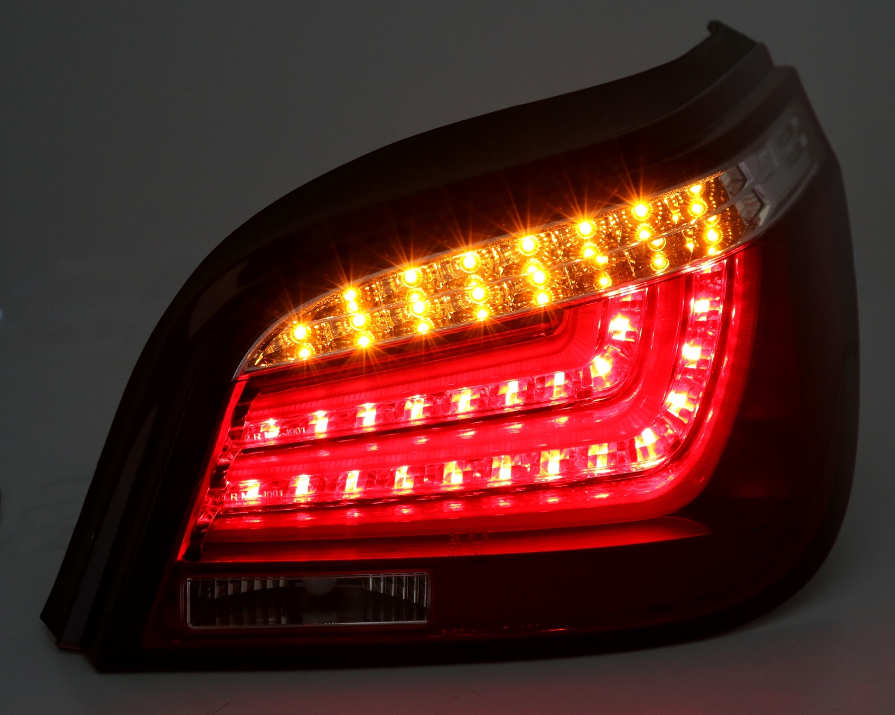 LightBar Rückleuchten für BMW E60 in Dunkelrot    