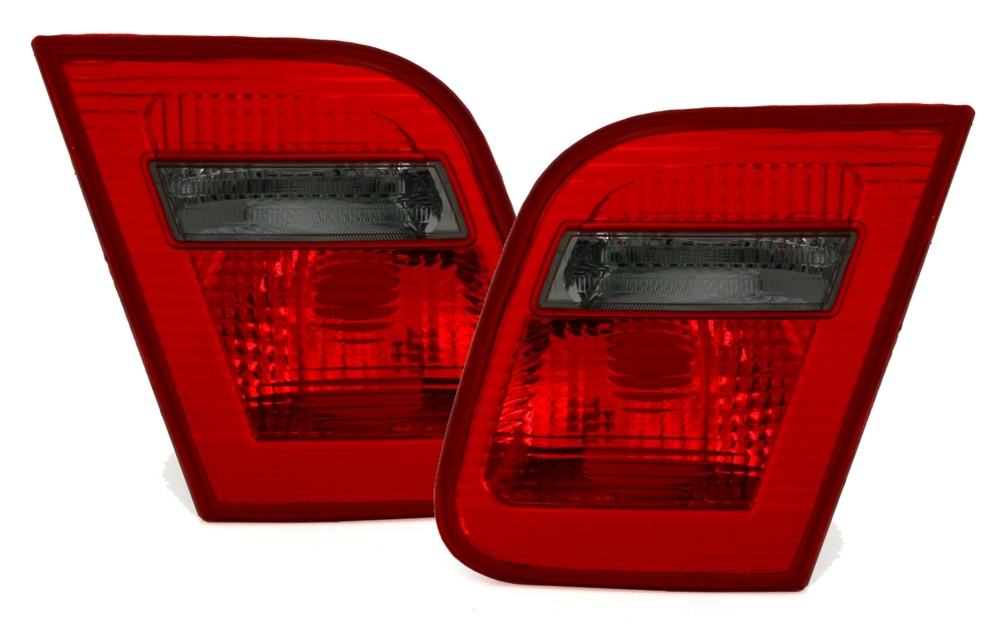 LED Rückleuchten für 3er BMW E46 in Rot-Smoke