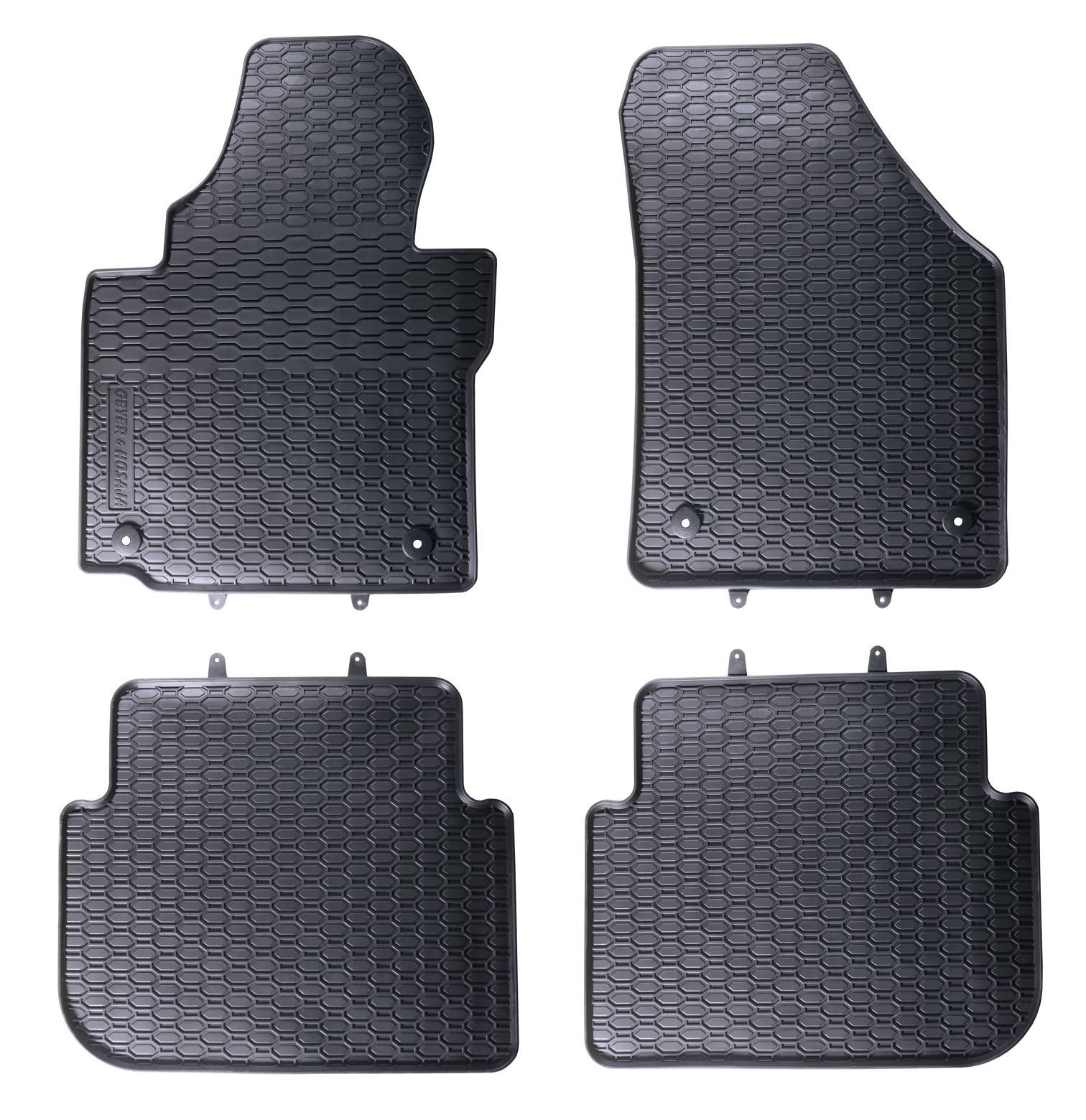 Gummifußmatten für VW Touran 1 1T