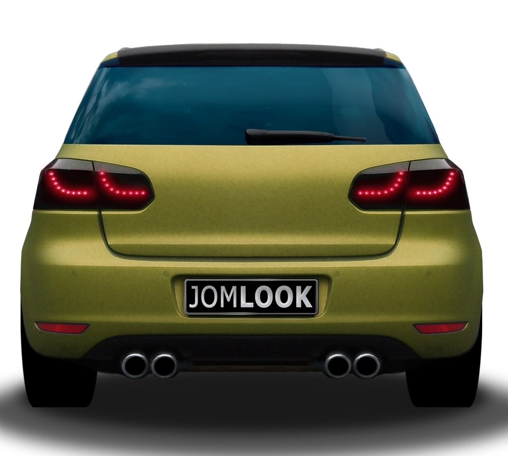 JOM LED Rückleuchten für VW Golf 6 in Schwarz