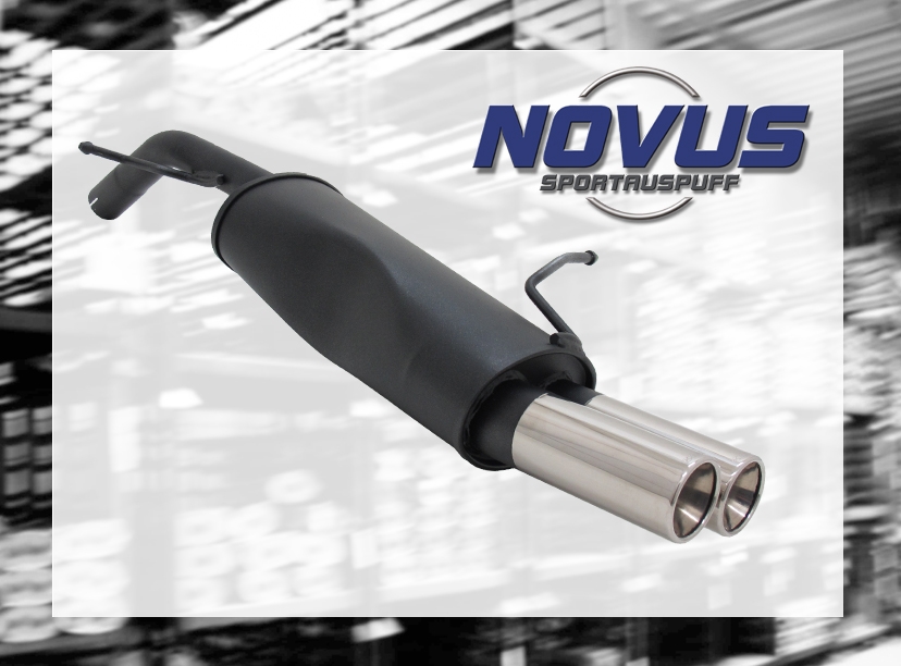 NOVUS ESD für Peugeot 207 2x 76mm Design