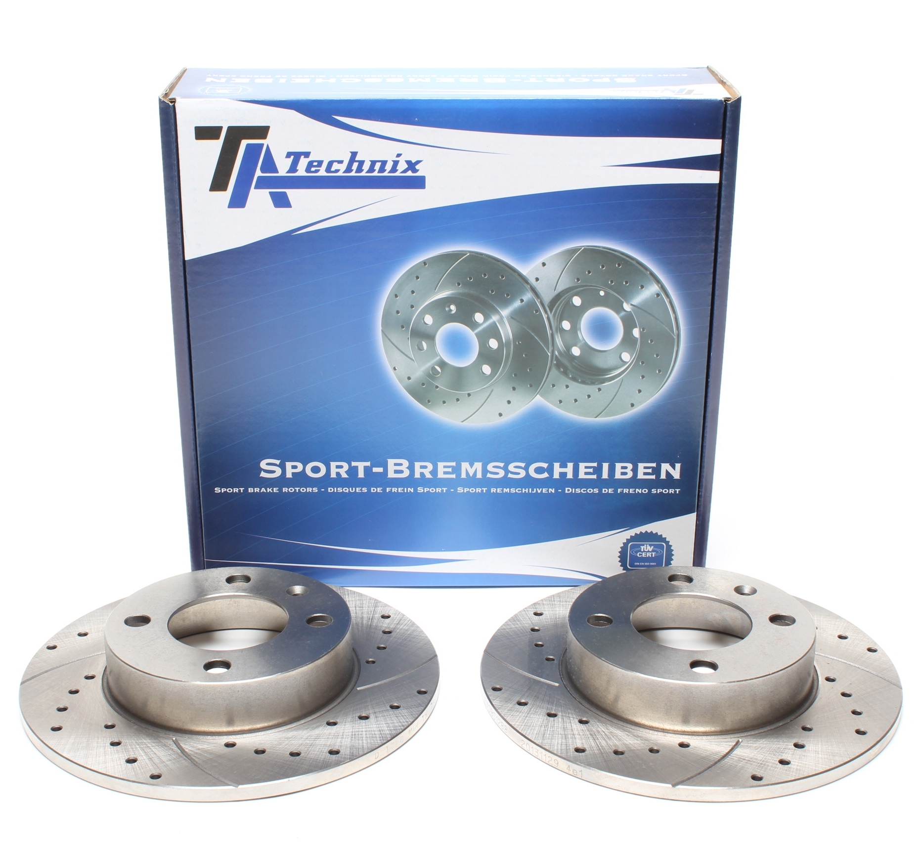 TA-Technix Sport Bremsscheiben Satz / HA