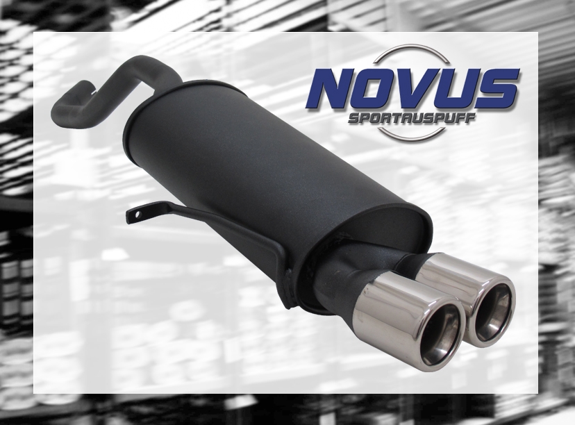 NOVUS ESD für Renault Clio 3 2x 76mm Design