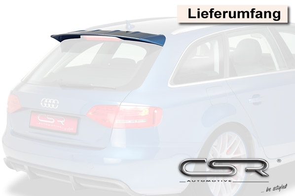 CSR Heckspoiler für Audi A4 B8 Avant