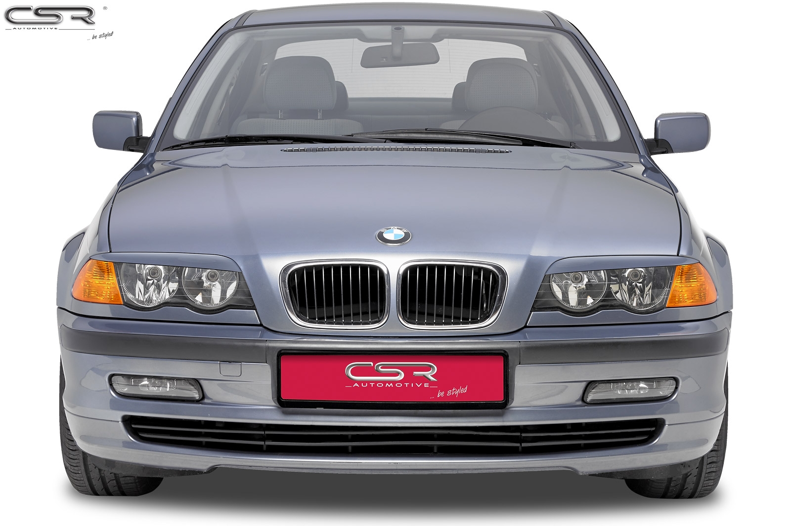 CSR Scheinwerferblenden für 3er BMW E46 Limo/Tour