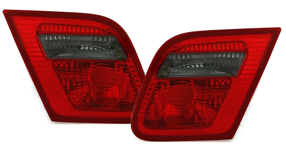 LED Rückleuchten für 3er BMW E46 in Rot-Smoke