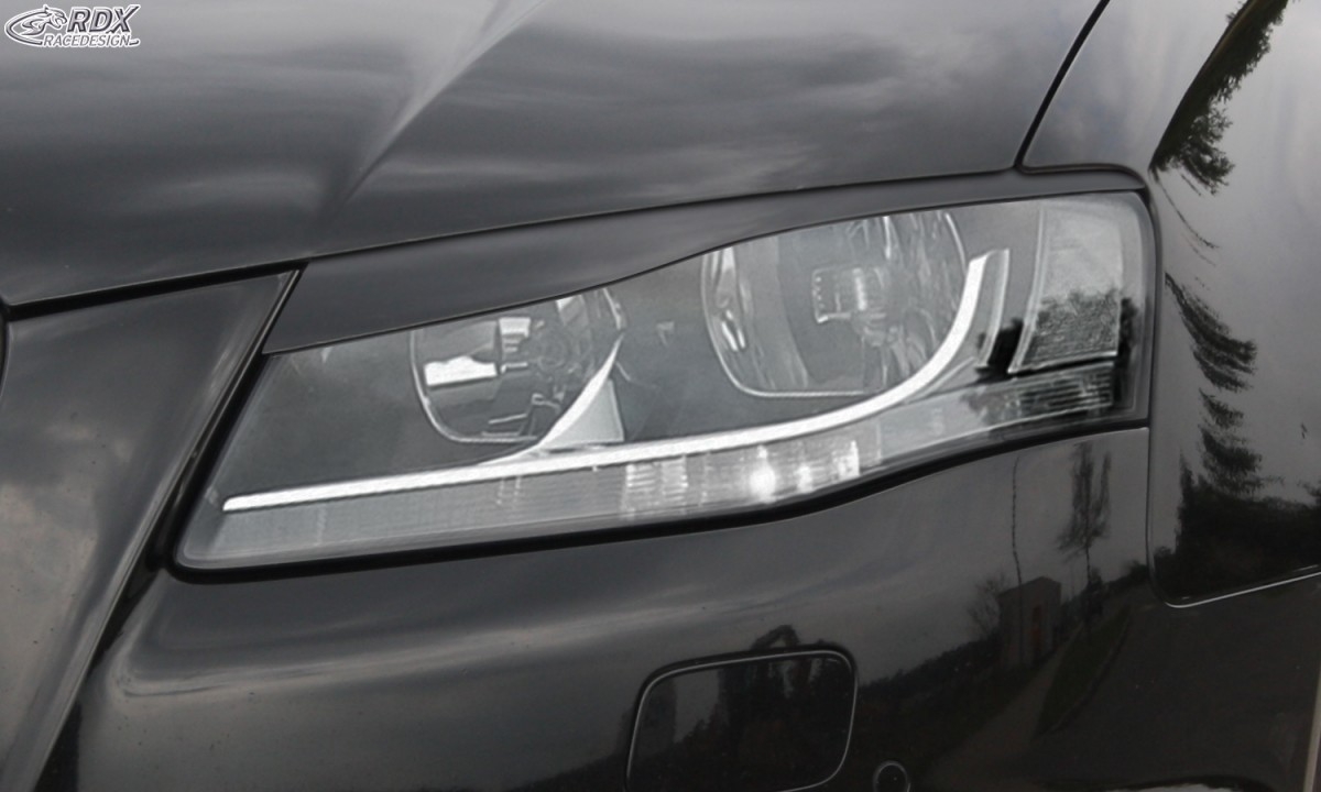RDX Scheinwerferblenden Set für Audi A4 B8 / 8K