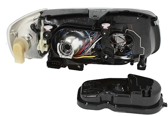 Angel Eyes Scheinwerfer für VW Polo 6N2 in Chrom