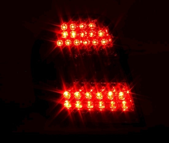 LED Rückleuchten für Mercedes M-Klasse W164 in Smo