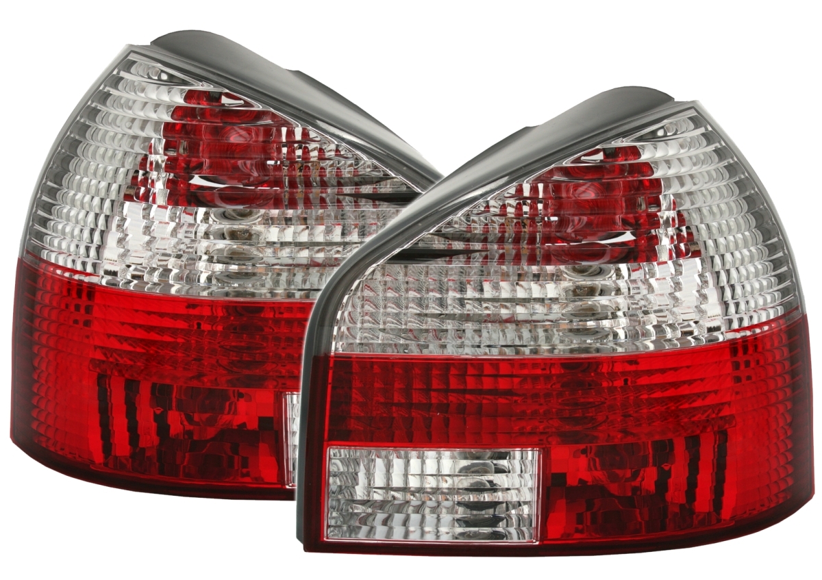 Rückleuchten für Audi A3 8L in Rot Weiss
