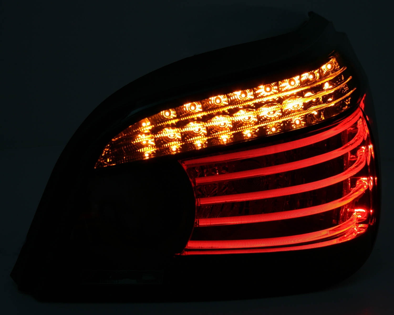 LED Rückleuchten Set für 5er BMW E60 in Smoke
