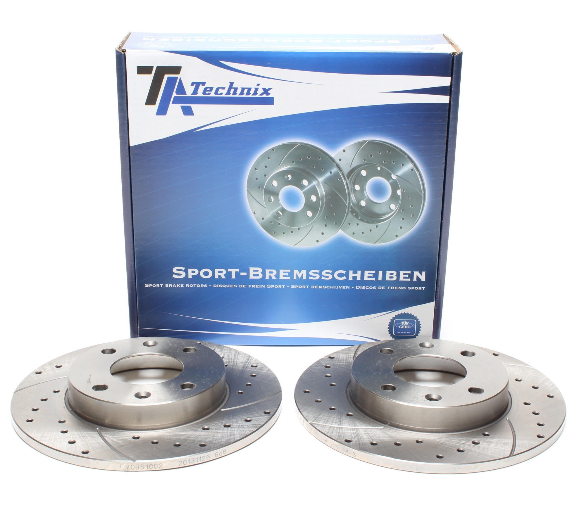 TA-Technix Sport Bremsscheiben Satz / VA