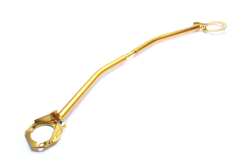 Alu Domstrebe für 3er BMW E46 6-Zylinder in Gold