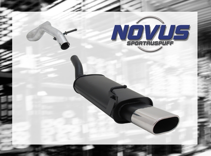 NOVUS ESD für VW Golf 4 + Audi A3 135x75mm Oval