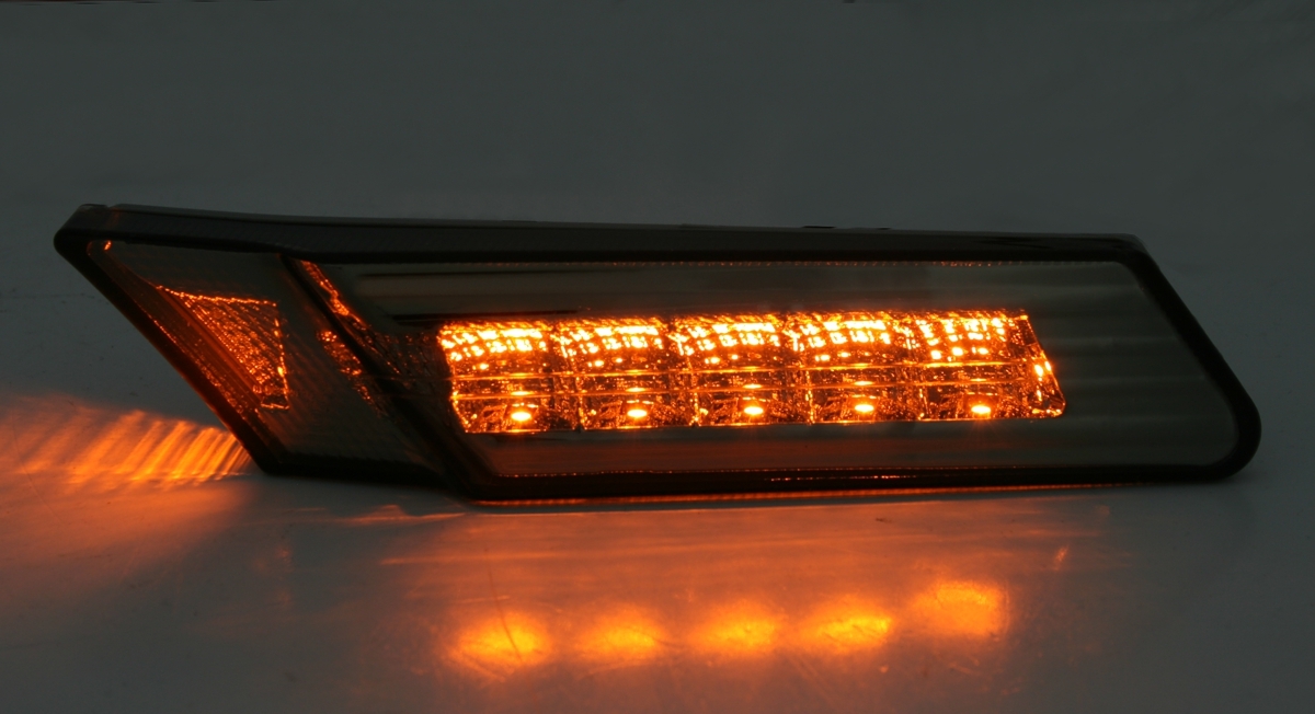 LED Seitenblinker für Porsche 997 / 911 in Chrom