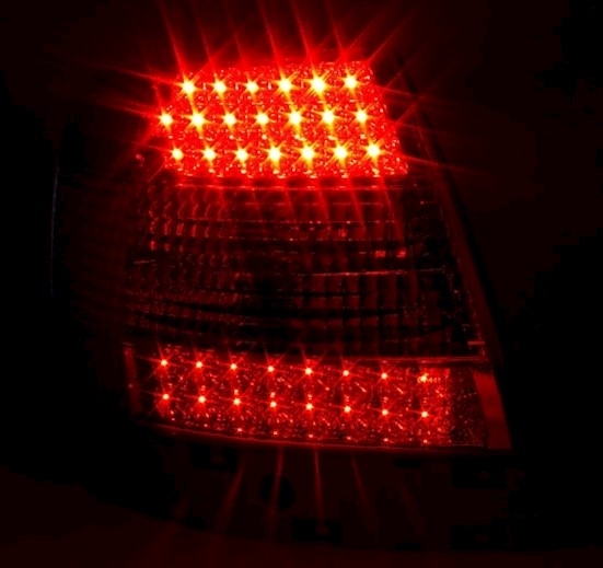 LED Rückleuchten Set für Audi A4 B5 in Rot-Smoke