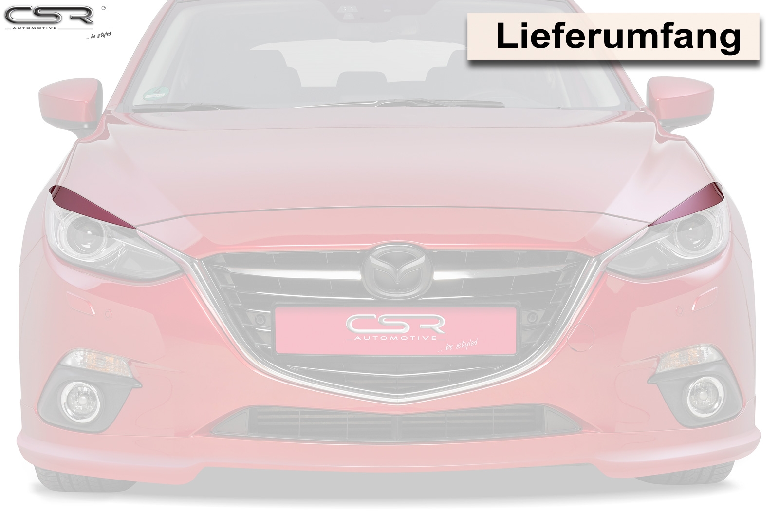 CSR Scheinwerferblenden für Renault Megane 2008-
