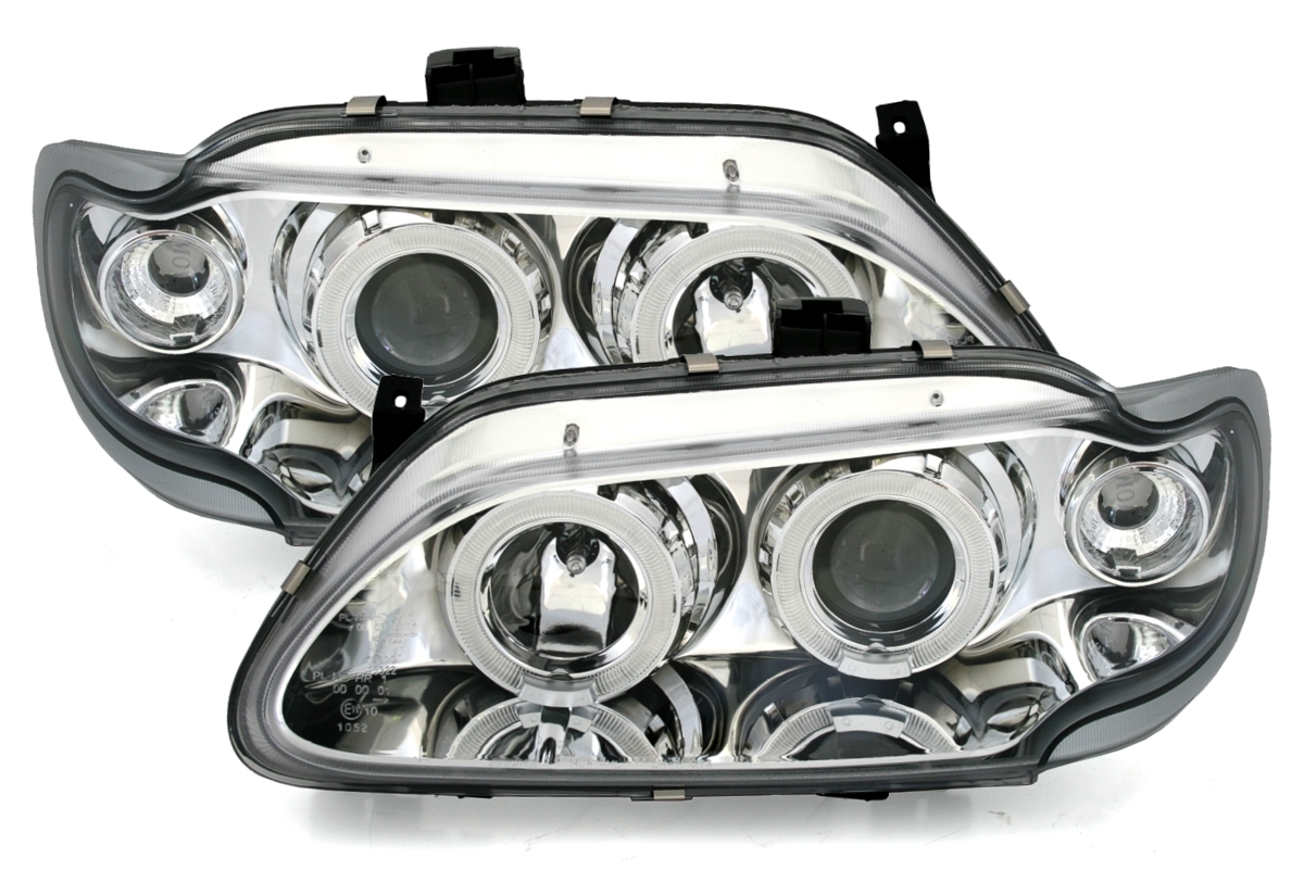 Angel Eyes Scheinwerfer für Renault Megane in Chro