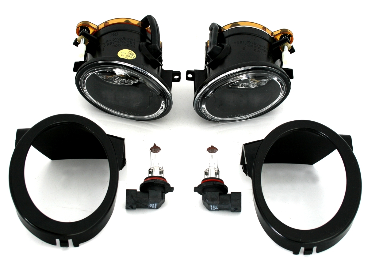 Nebelscheinwerfer f. BMW E46/E39 M-Front / Schwarz