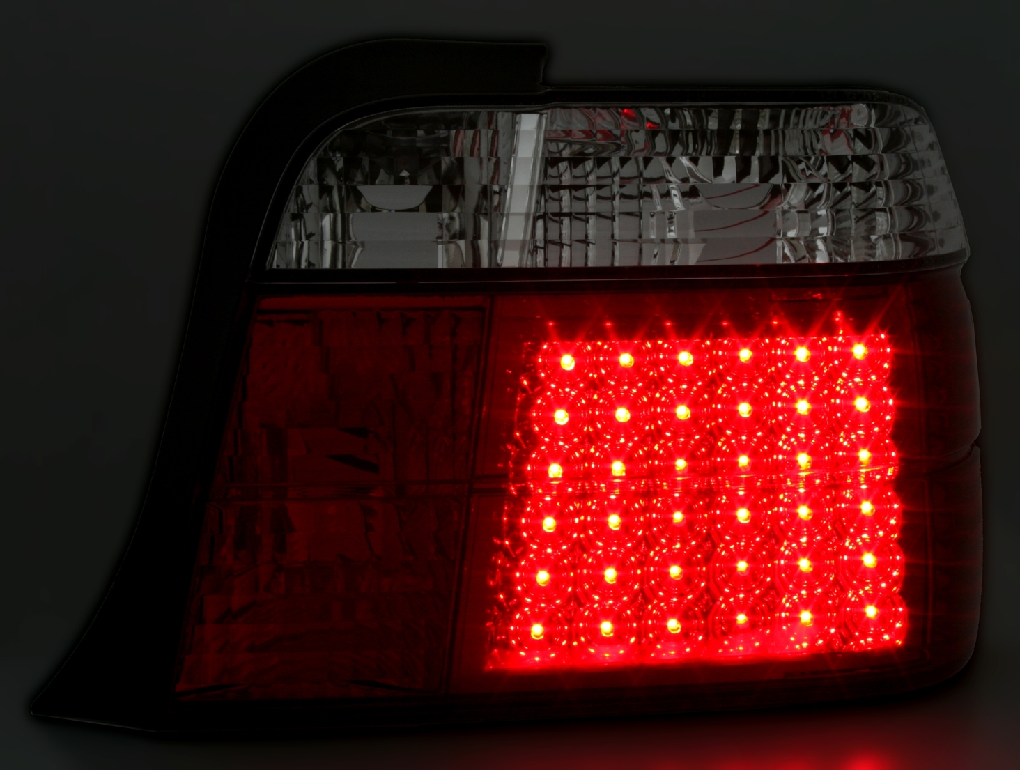 LED Rückleuchten für 3er BMW E36 Compact in Smoke